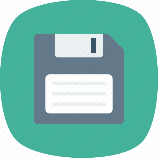 Disk, diskette, floppy, floppy disk, floppy disk drive icon, data, drive icon - Download on Iconfinder
