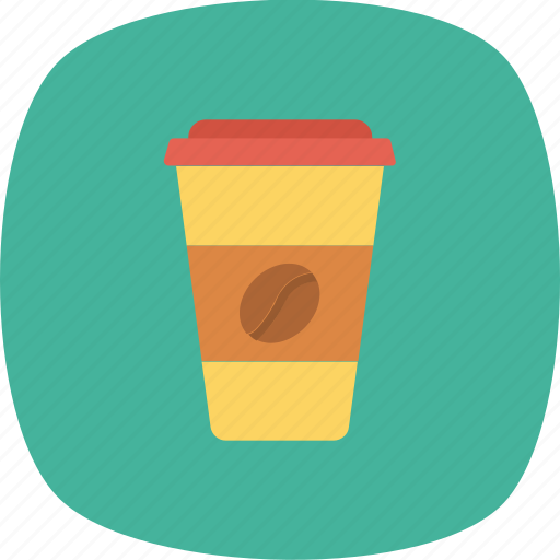 Coffee, glass, paper icon icon - Download on Iconfinder