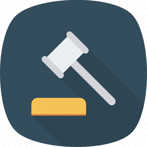 Hammer, law, legal insurance icon icon - Download on Iconfinder