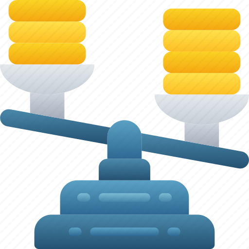 Balance, business, finances, money, scales icon - Download on Iconfinder