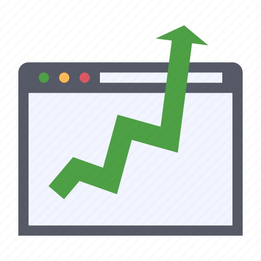 Business growth, graph, performance, web analytics icon - Download on Iconfinder