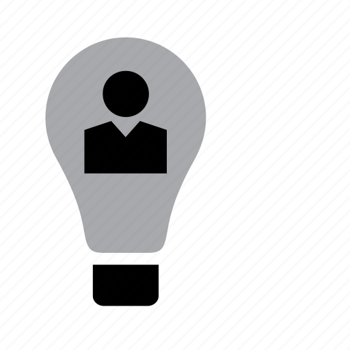Bulb, business, businessman, idea, job, light, work icon - Download on Iconfinder