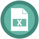 document, extension, file, x
