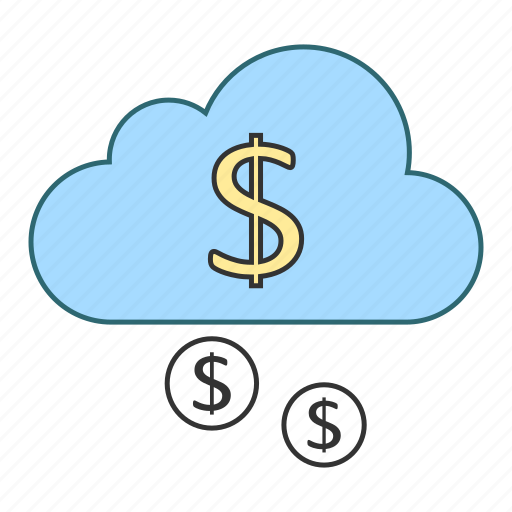 Business, cloud, dollar, money, rain icon - Download on Iconfinder