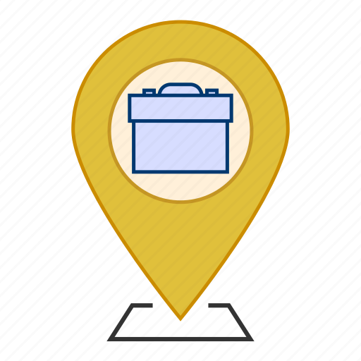 Business, loccation, map, office location, pointer icon - Download on Iconfinder