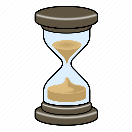 Clock, glass, hour, sand icon - Download on Iconfinder