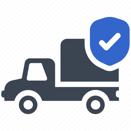 Insurance, protection, security, van, delivery, transport, cargo icon - Download on Iconfinder
