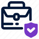 briefcase, working, work, insurance, security