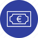 currency, euro, banknote