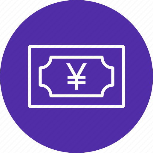 Currency, yen, banknote icon - Download on Iconfinder