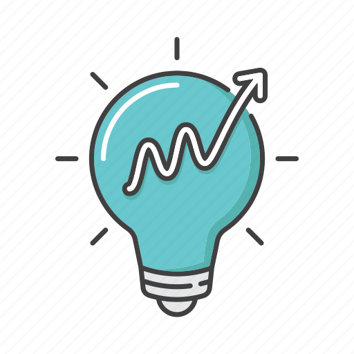 Creative, creativity, graph, idea, innovation, lightbulb, solution icon - Download on Iconfinder