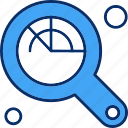 business, glass, magnifying, search