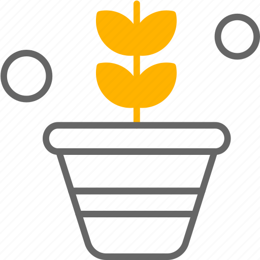 Leaf, pot, plant, flower icon - Download on Iconfinder