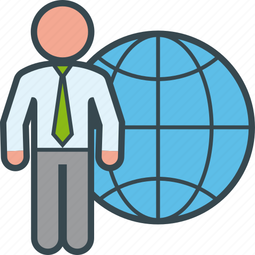 Business, international, man, travel, traveler, world icon - Download on Iconfinder