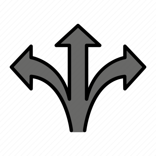 Arrow, businessm, decision, decisions, directions, making, road icon - Download on Iconfinder