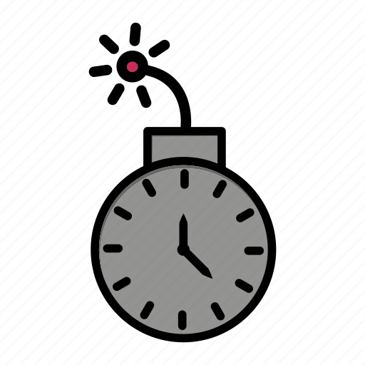Bomb, clock, deadline, stopwatch, time, timer, watch icon - Download on Iconfinder