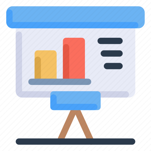 Presentation, graph, bar, chart, stats icon - Download on Iconfinder