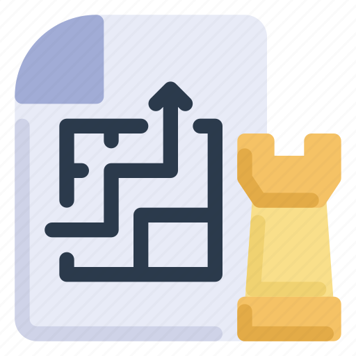 Strategy, planning, tactics, chess, piece icon - Download on Iconfinder