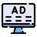 ads, advertisement, marketing, screen