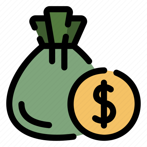 Budget, money, bag, dollar, coin icon - Download on Iconfinder