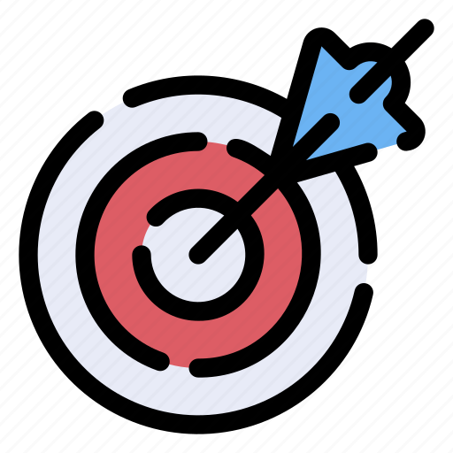 Target, arrows, goal, aim, objective, purpose icon - Download on Iconfinder