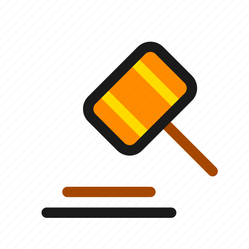 Law, firm, legal, hammer, corporate, business, company icon - Download on Iconfinder