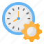 time management, productivity, efficiency, timetable, schedule, clock, gear 