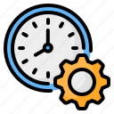 time management, productivity, efficiency, timetable, schedule, clock, gear