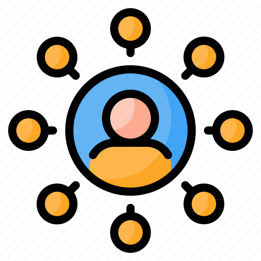 Network, networking, connect, connection, avatar, group, team icon - Download on Iconfinder