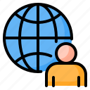 globe, global, international, network, networking, business, avatar