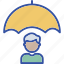 business, protection, insurance, pay, premium, umbrella 