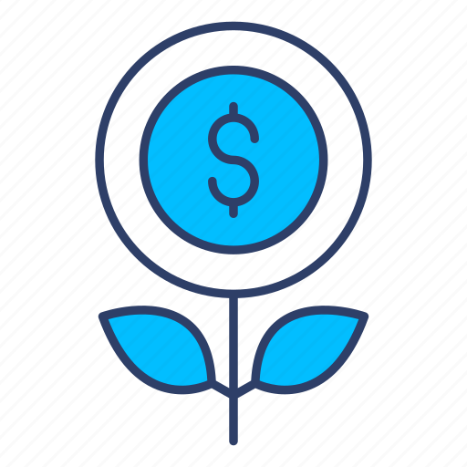 Money growth, investments, growth, plant, business icon - Download on Iconfinder