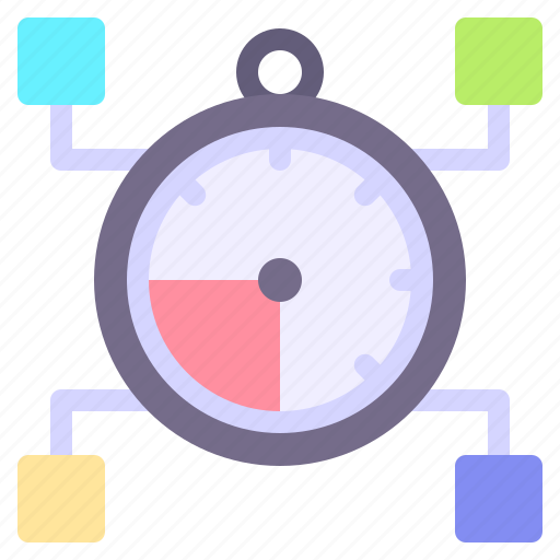 Distribution, scheme, network, marketing, time icon - Download on Iconfinder
