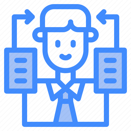 Multitasking, professional, worker, productivity, user icon - Download on Iconfinder