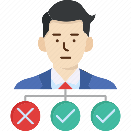 Decision making, decision, direction, choice, business, solution, man icon - Download on Iconfinder