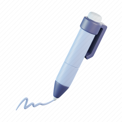 Signature, pen, write, contract, edit, writing 3D illustration - Download on Iconfinder