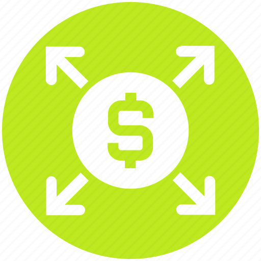 Affiliate, arrows, banking, business growth, dollar, financial icon - Download on Iconfinder