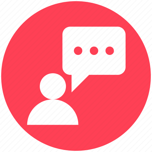 Chat, message, people, person, talk, user icon - Download on Iconfinder