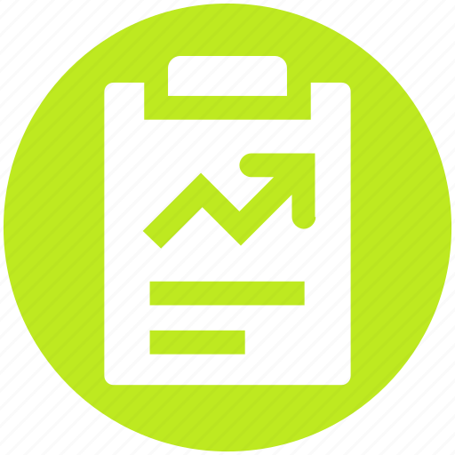 Analytics, chart, clipboard, graph report, report, stats icon - Download on Iconfinder