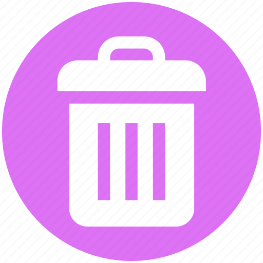 Bin, delete, dustbin, garbage can, recycle, trash icon - Download on Iconfinder