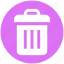 bin, delete, dustbin, garbage can, recycle, trash 