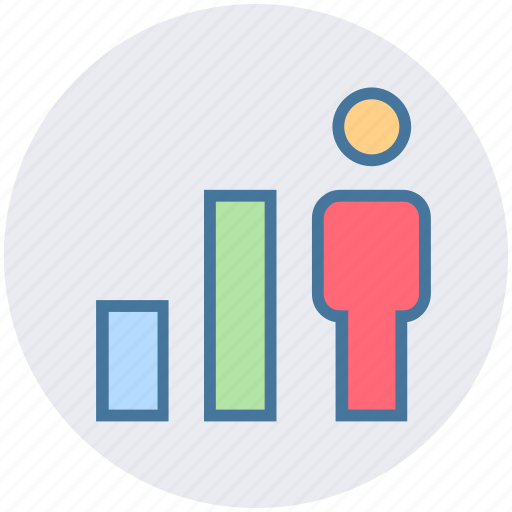 Analytics, business, chart, graph, growth, user icon - Download on Iconfinder