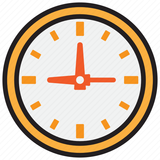 Clock, time, watch, hour, minute, second icon - Download on Iconfinder
