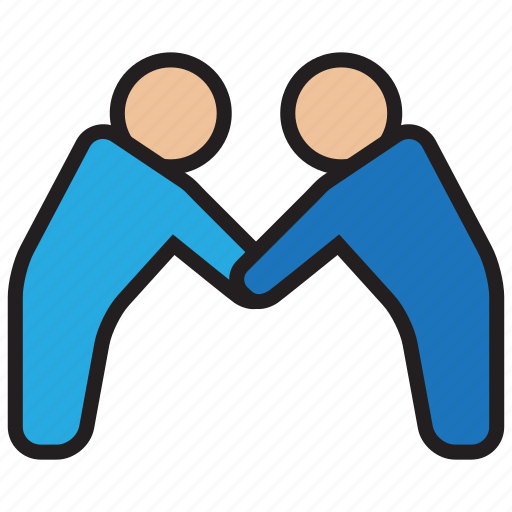 Cooperate, collaborate, hand, shake, team icon - Download on Iconfinder