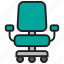 chair, office, desk, furniture, seat, table 
