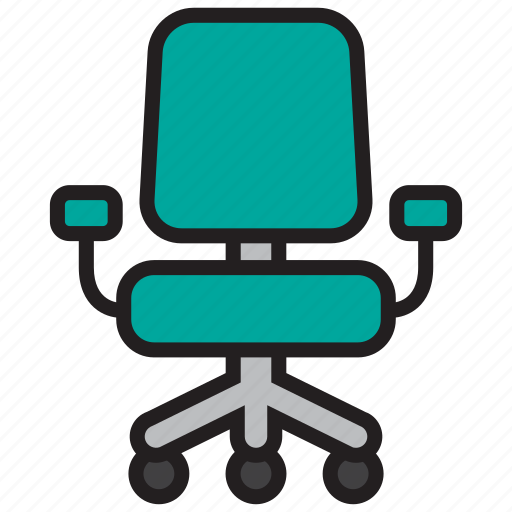 Chair, office, business, desk, furniture, seat, table icon - Download on Iconfinder