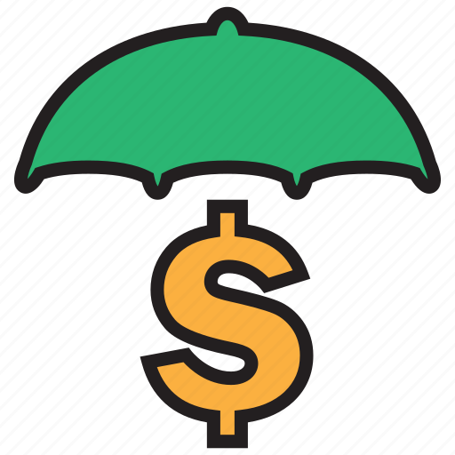 Finance, secure, business, cash, currency, money, umbrella icon - Download on Iconfinder