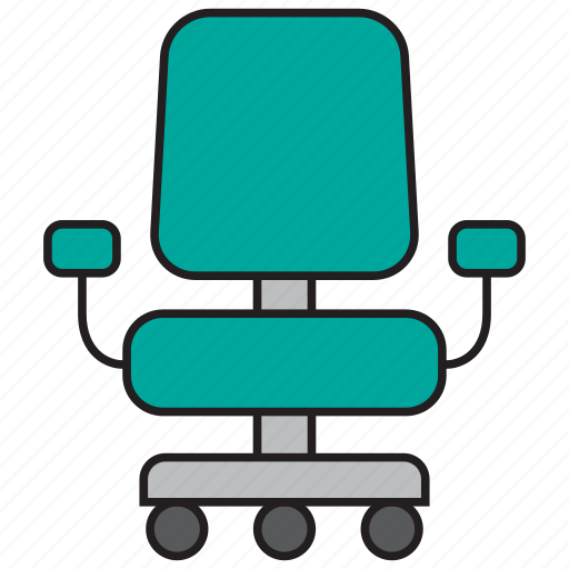 Chair, office, desk, furniture, seat, sit icon - Download on Iconfinder