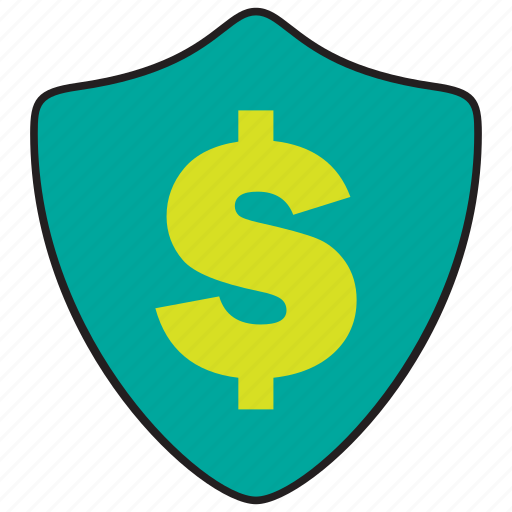 Shield, cash, invest, money, protection, secure, security icon - Download on Iconfinder