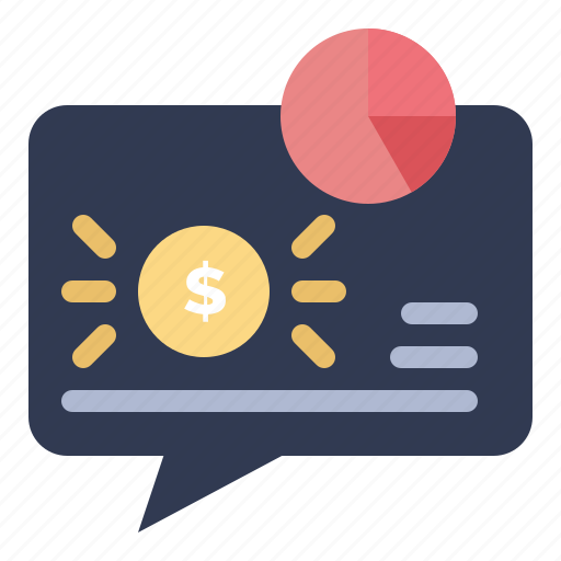 Banking, communication, graph, message, payment icon - Download on Iconfinder